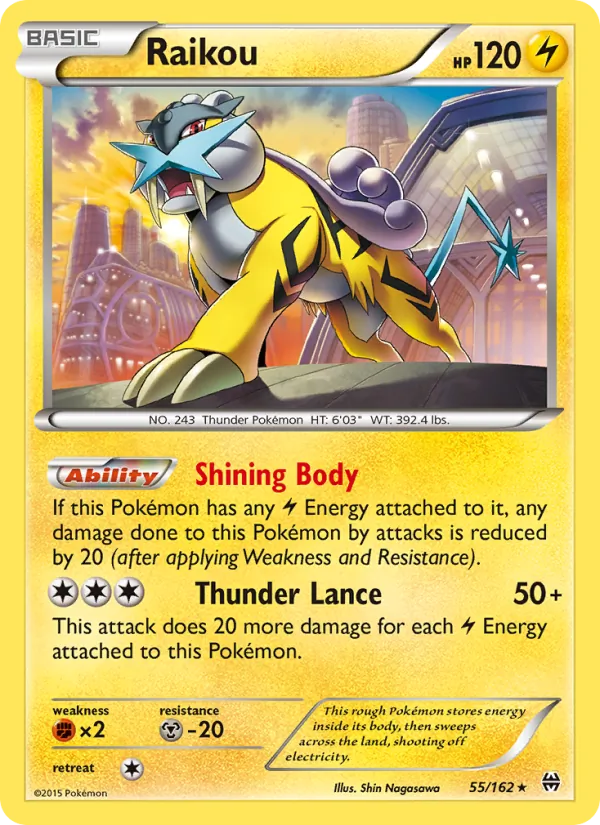 Raikou (BREAKthrough #55/162)