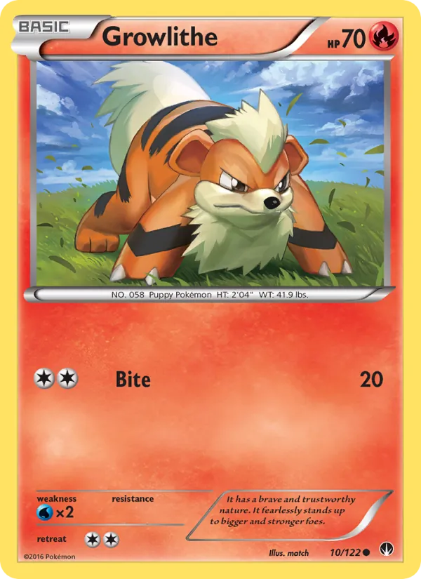 Growlithe (BREAKpoint #10/122)