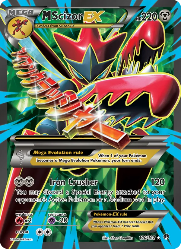 M Scizor EX (BREAKpoint #120/122)