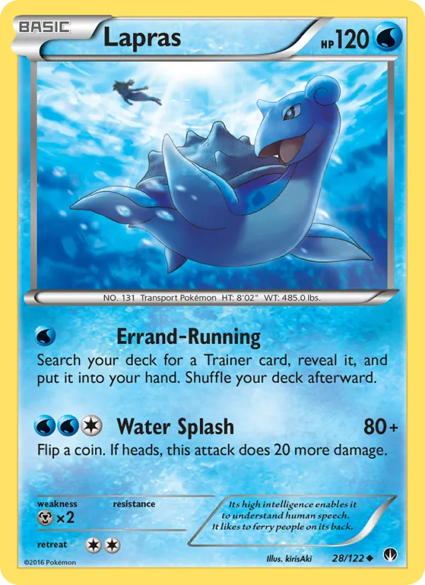 Lapras (BREAKpoint #28/122)