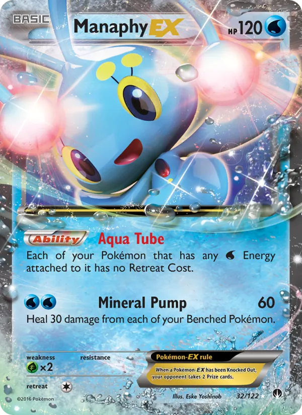 Manaphy EX (BREAKpoint #32/122)
