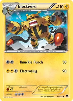 Electivire (BREAKpoint #43/122)
