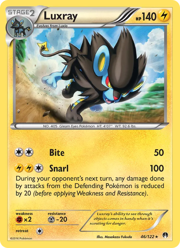 Luxray (BREAKpoint #46/122)