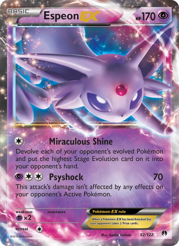 Espeon EX (BREAKpoint #52/122)