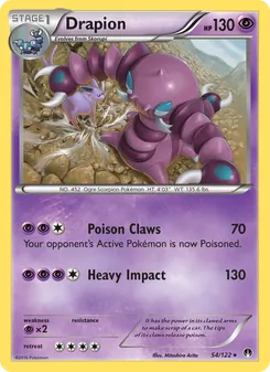 Drapion (BREAKpoint #54/122)