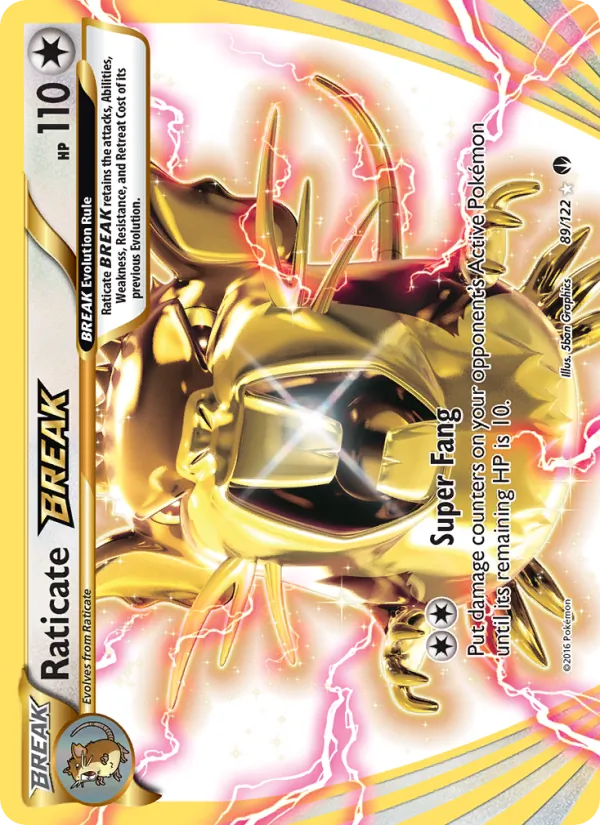 Raticate BREAK (BREAKpoint #89/122)