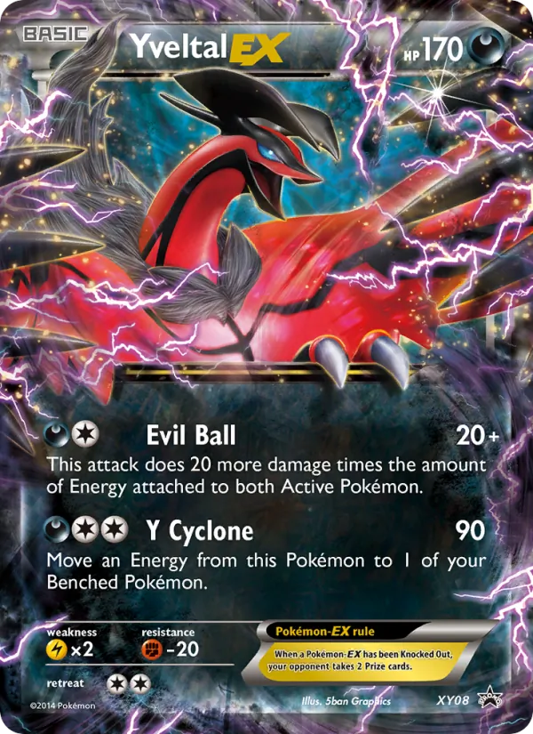 Yveltal EX (XY Promo #XY08/211)
