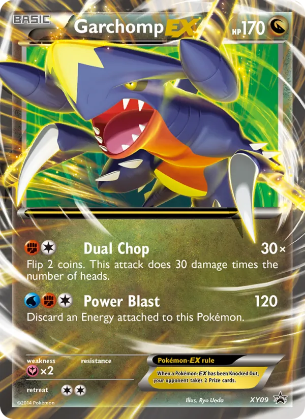 Garchomp EX (XY Black Star Promos #XY09/211)