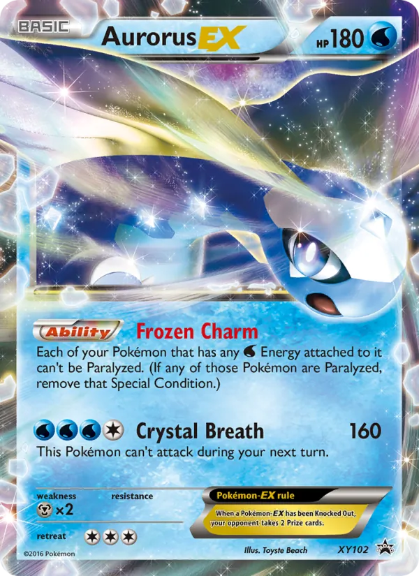 Aurorus EX (XY Black Star Promos #XY102/211)