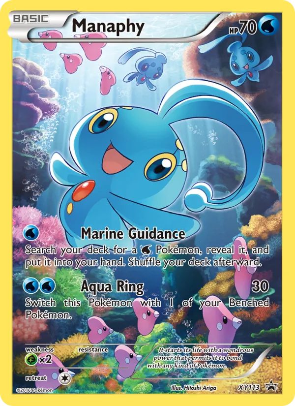 Manaphy (XY Cartas de promoción #XY113/211)