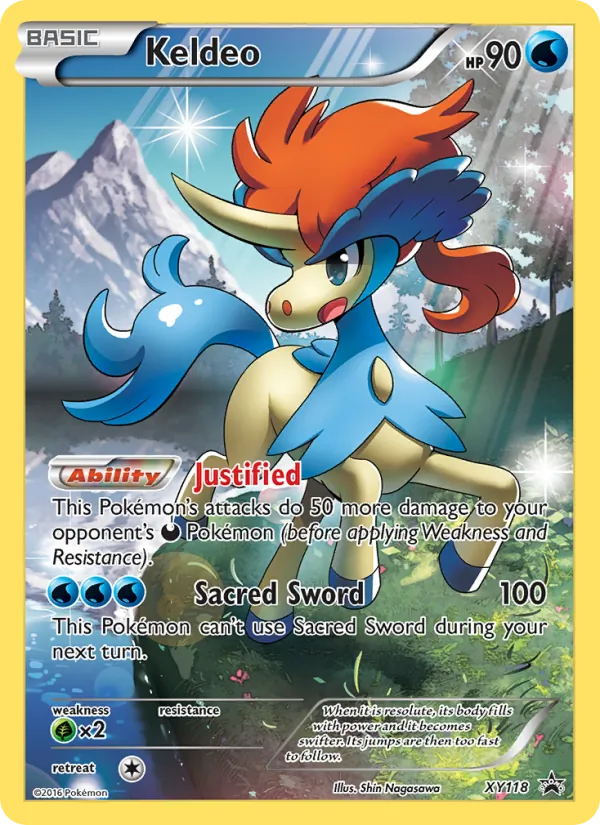 Keldeo (XY Promokarten #XY118/211)