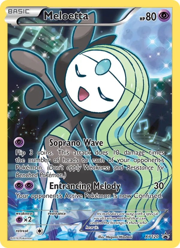 Meloetta (XY Black Star Promos #XY120/211)