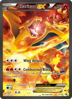 Charizard EX (XY Black Star Promos #XY121/211)