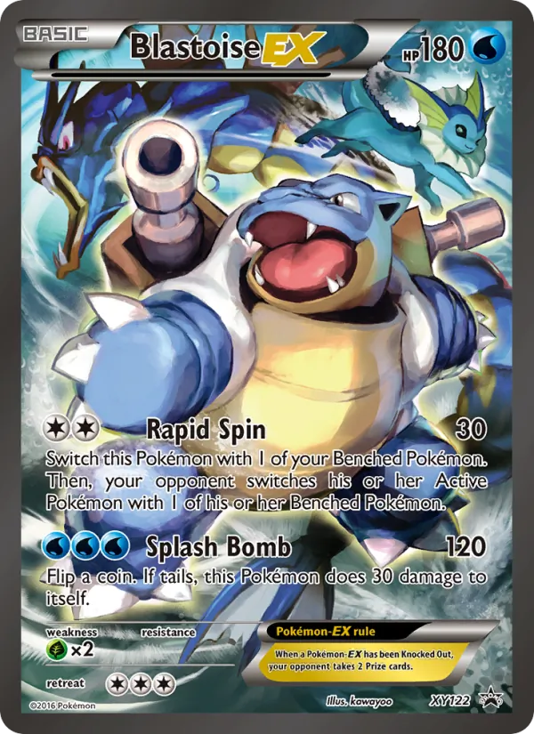 Blastoise EX (XY Black Star Promos #XY122/211)