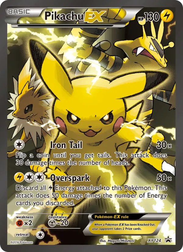 Pikachu EX (XY Black Star Promos #XY124/211)