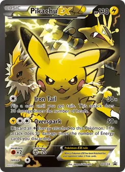Pikachu EX (XY Black Star Promos #XY124/211)