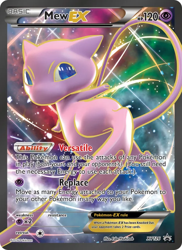 Mew EX (XY Black Star Promos #XY126/211)