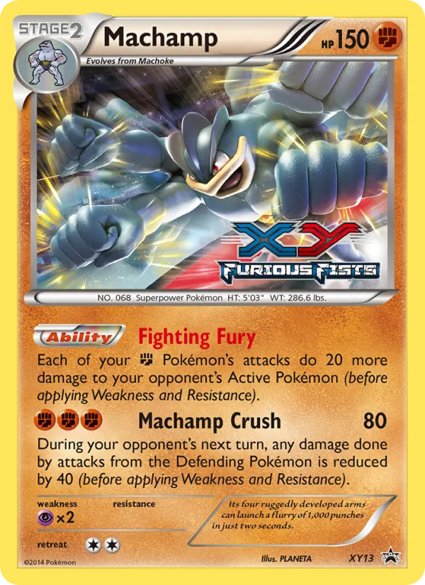 Machamp (XY Black Star Promos #XY13/211)