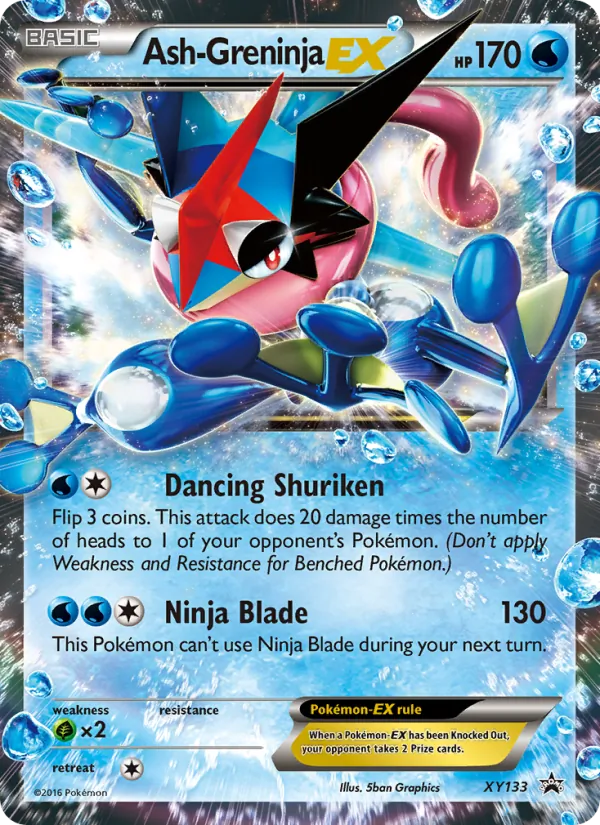 Ash Greninja EX (XY Promo #XY133/211)