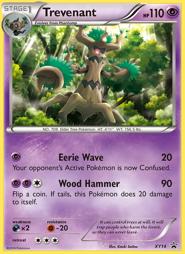 Trevenant (XY Black Star Promos #XY14/211)