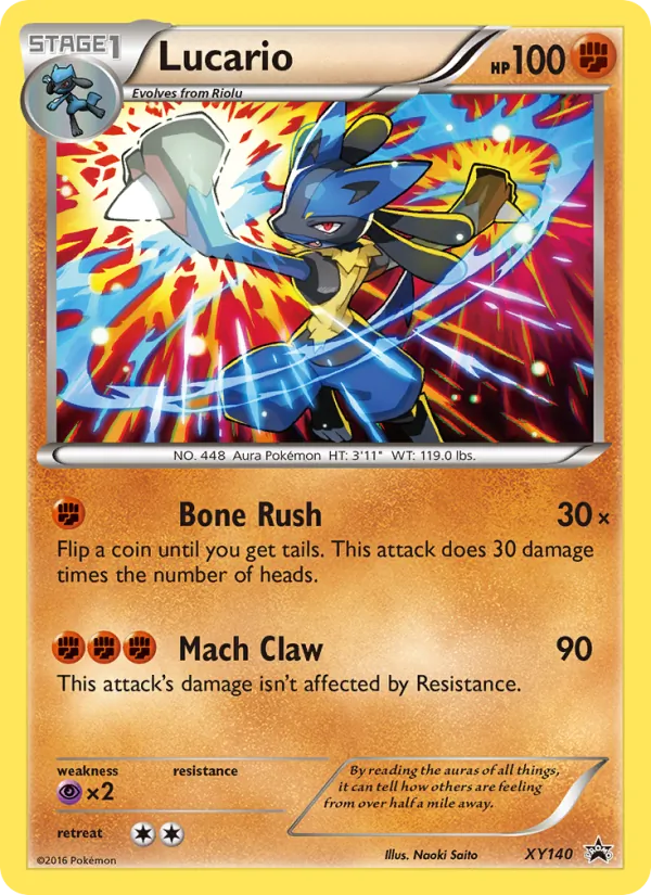 Lucario (XY Black Star Promos #XY140/211)