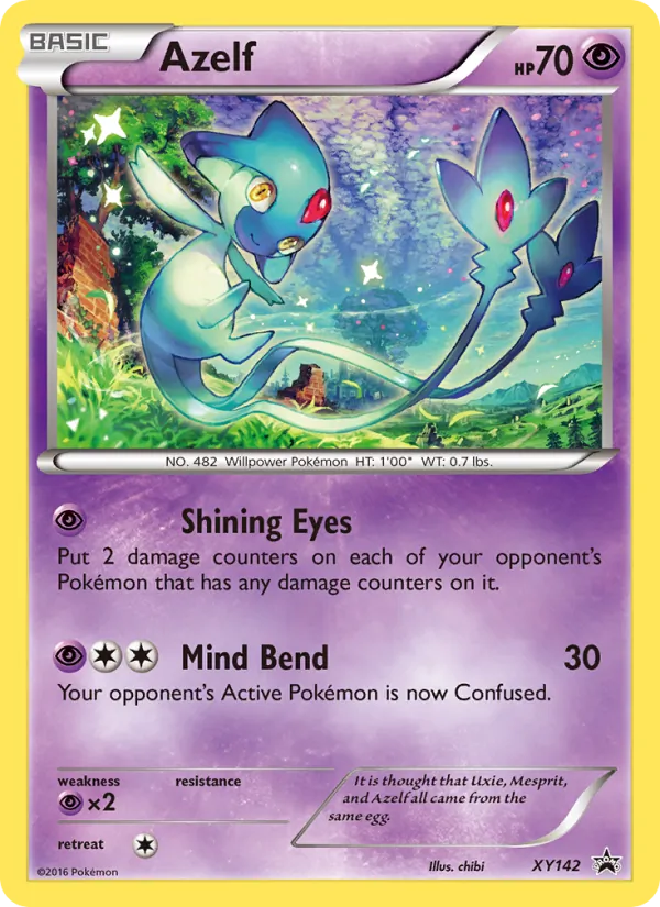 Azelf (XY Black Star Promos #XY142/211)