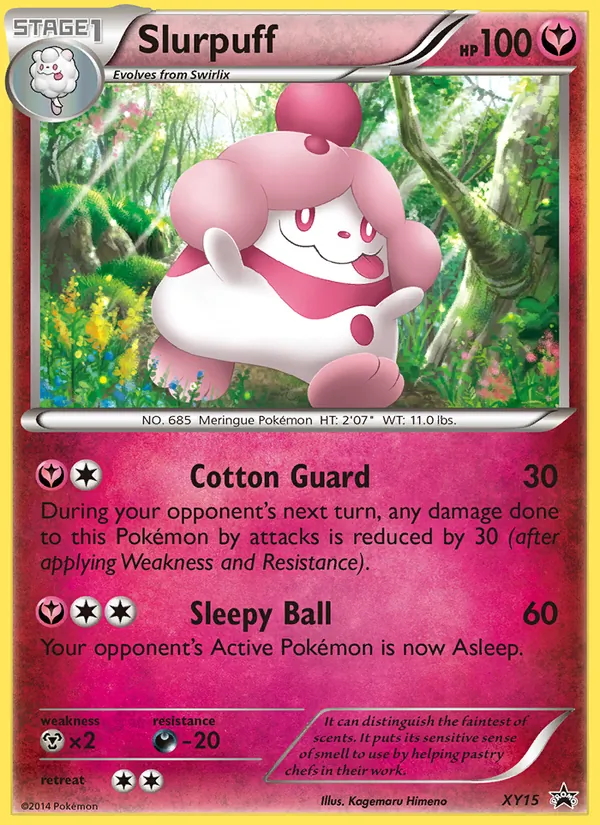 Slurpuff (XY Black Star Promos #XY15/211)
