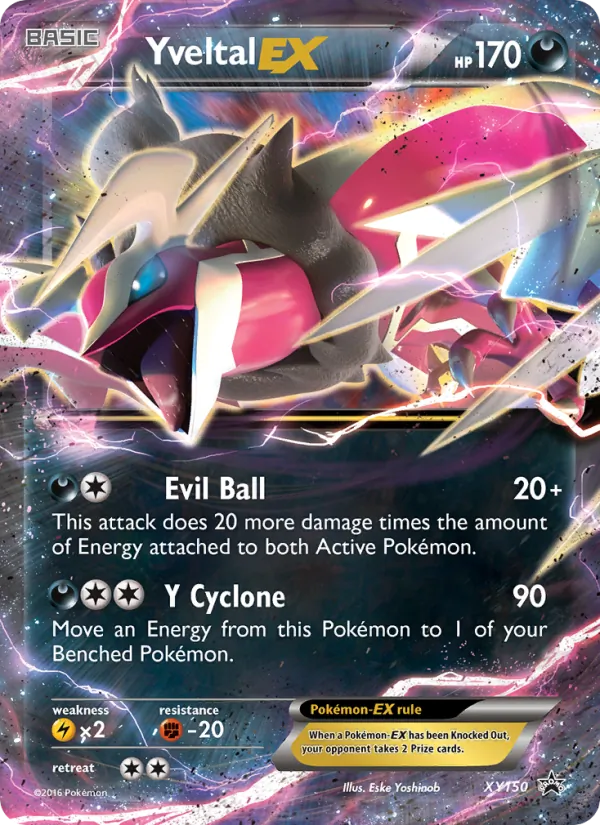 Yveltal EX (XY Black Star Promos #XY150/211)