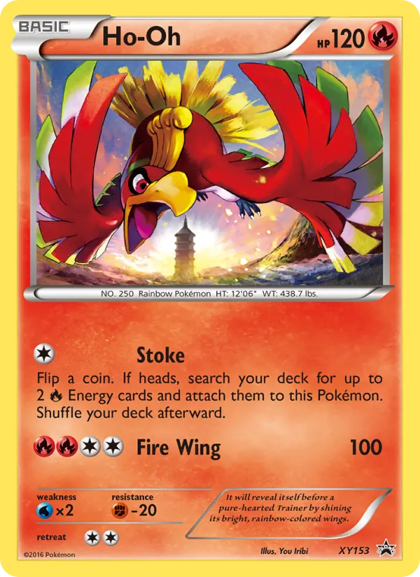 Ho Oh (XY Black Star Promos #XY153/211)