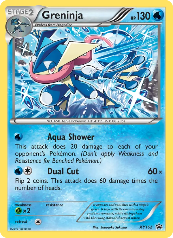 Greninja (XY Black Star Promos #XY162/211)