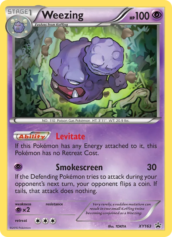 Weezing (XY Black Star Promos #XY163/211)