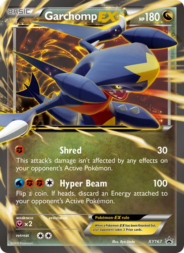 Garchomp-EX (XY Black Star Promos #XY167/211)
