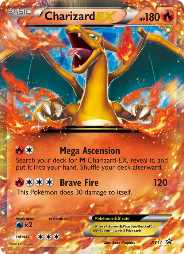 Charizard EX (XY Promo #XY17/211)