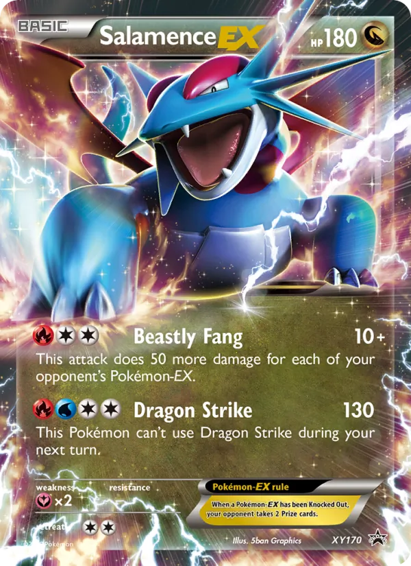 Salamence EX (XY Promo #XY170/211)