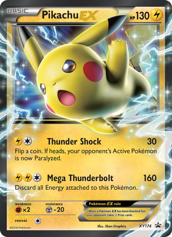 Pikachu-EX (XY Promo #XY174/211)