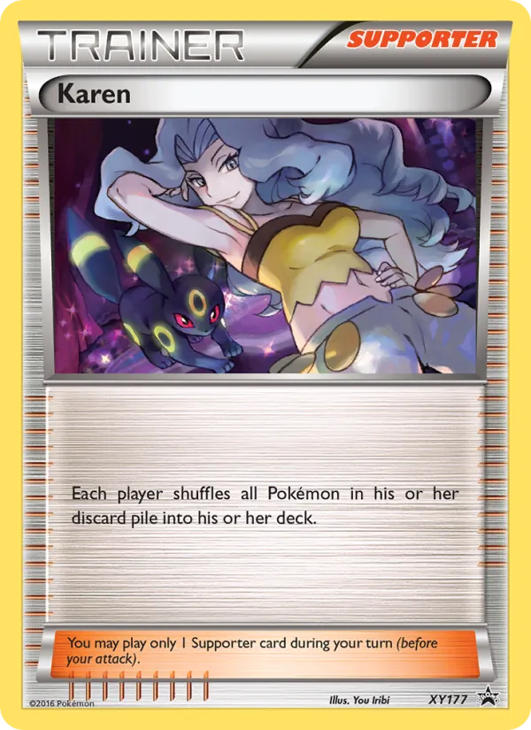 Karen (XY Black Star Promos #XY177/211)