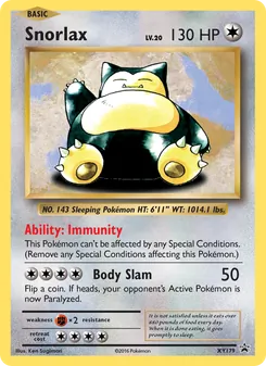 Snorlax (XY Promokarten #XY179/211)