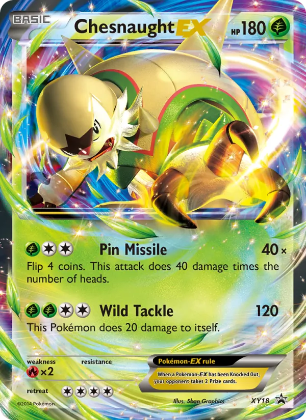 Chesnaught EX (XY Promo #XY18/211)