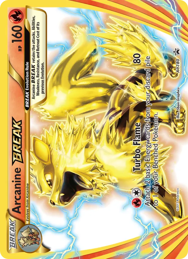 Arcanine BREAK (XY Promo #XY180/211)