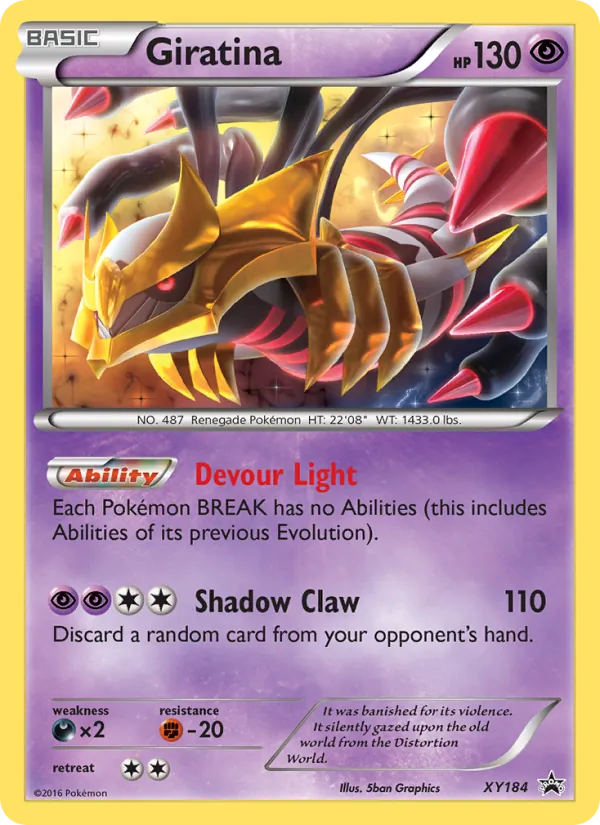 Giratina (XY Promo #XY184/211)