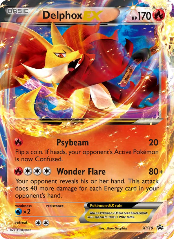 Delphox EX (XY Promo #XY19/211)