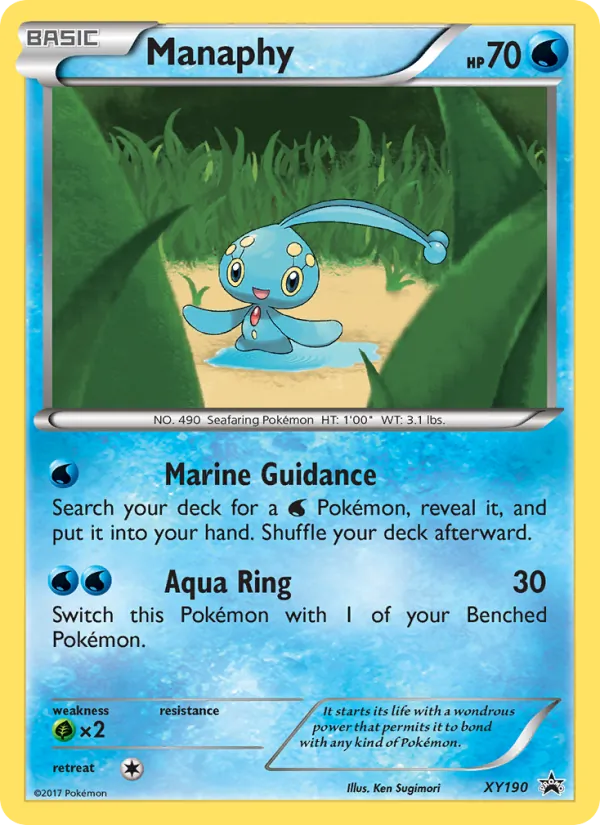 Manaphy (XY Cartas de promoción #XY190/211)
