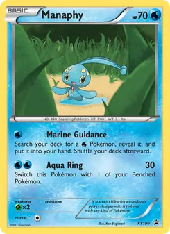 Manaphy (XY Cartas de promoción #XY190/211)