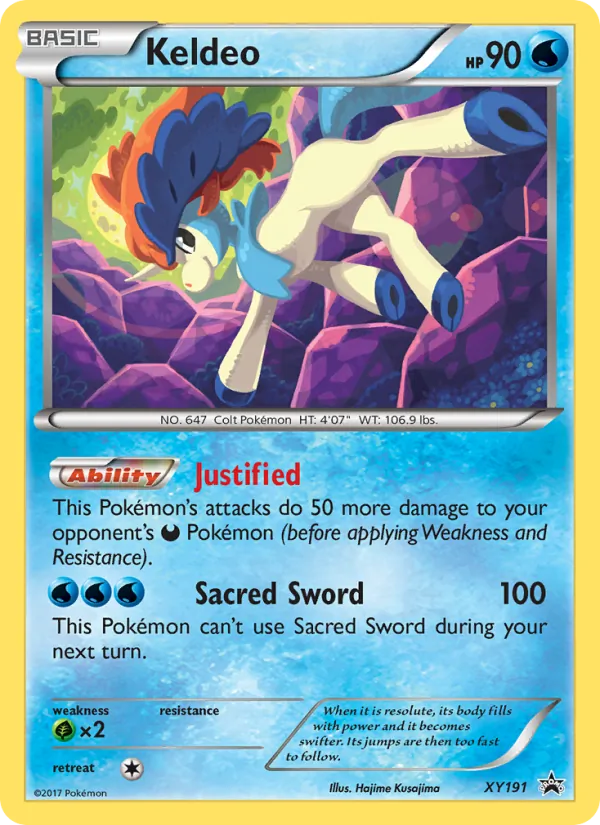 Keldeo (XY Promokarten #XY191/211)