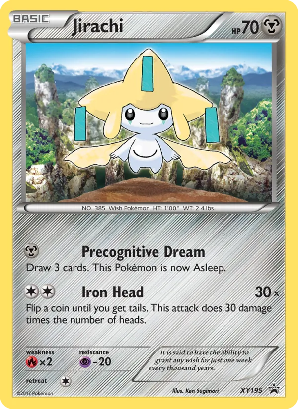 Jirachi (XY Black Star Promos #XY195/211)