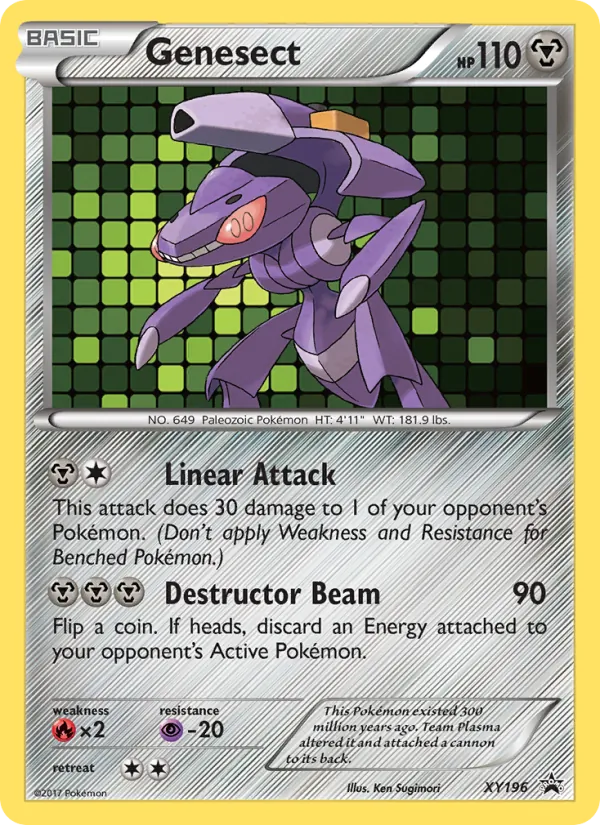 Genesect (XY Black Star Promos #XY196/211)