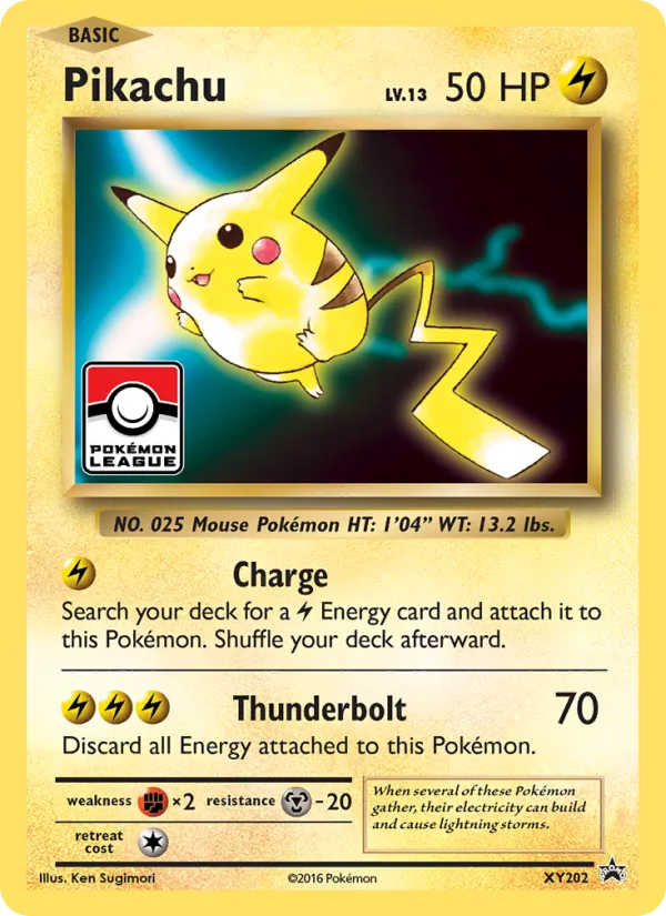 Pikachu (XY Black Star Promos #XY202/211)