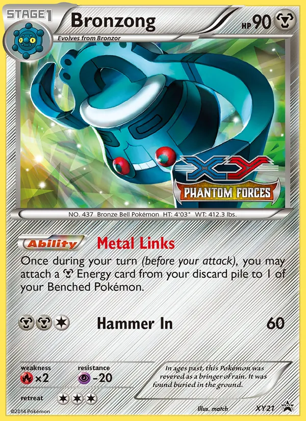 Bronzong (XY Black Star Promos #XY21/211)