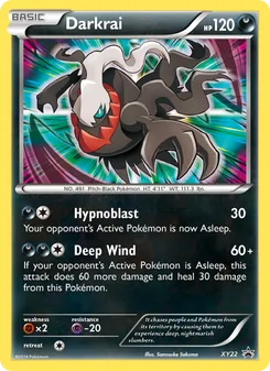 Darkrai (XY Black Star Promos #XY22/211)