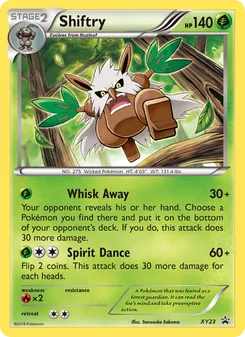Shiftry (XY Black Star Promos #XY23/211)